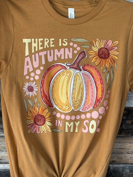 There is Autumn in my Soul Graphic T-Shirt