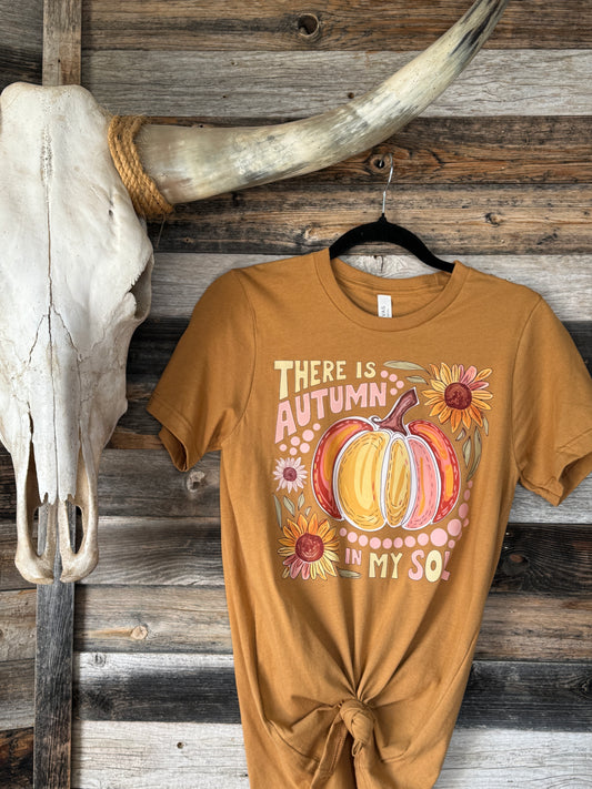 There is Autumn in my Soul Graphic T-Shirt